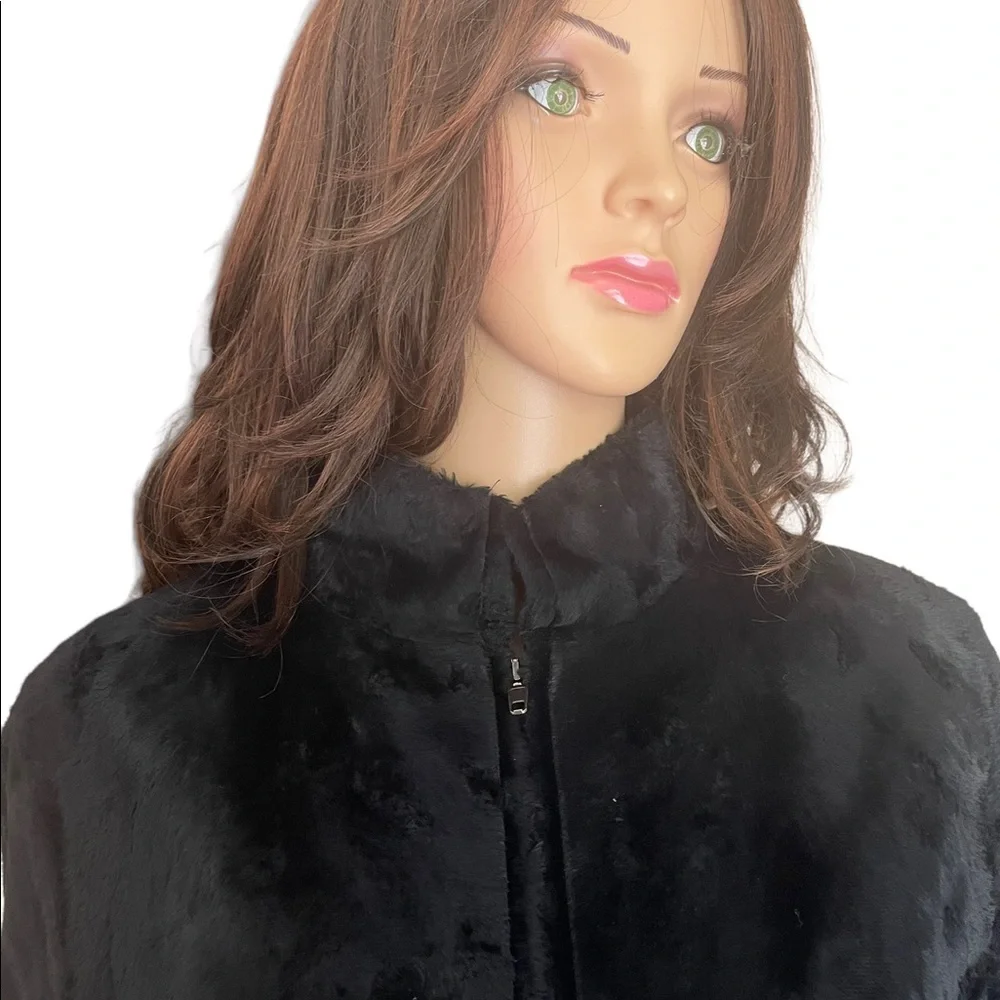 Vintage Barsoto Mario black jacket/coat size 46‎